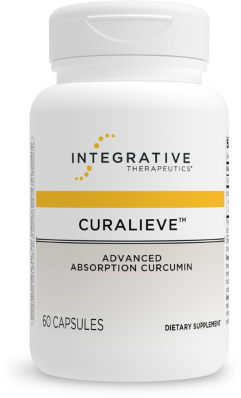 Integrative Therapeutics Curalieve / Куркумін підвищеної біодоступності 60 капсул