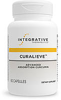Integrative Therapeutics Curalieve / Куркумін підвищеної біодоступності 60 капсул