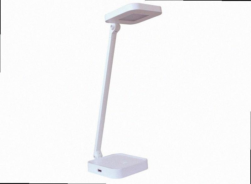 Led-лампа Настільна 8W (біла) 4000K + USB заряджання TL-08W LUXEL, фото 1
