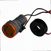 Індикатор з амперметром AD22-22AM жовтий AD22-22AMY ENERGIO