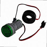 Індикатор із амперметром AD22-22AM зелений AD22-22AMG ENERGIO