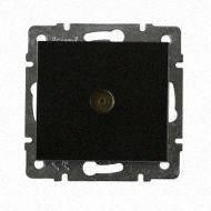 Прохідна Розетка TV Rain антрацит (без рамки) 703-4288-129 LEZARD, фото 1