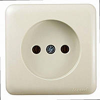 Розетка б/з (12шт/уп) крем 751-0300-121B LEZARD