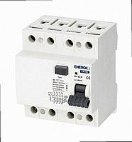 Пристрій вимкнення захисного EN-RE 4P 32А 30 мА тип AC EN-RE-432-30 ENERGIO