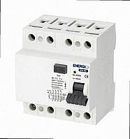 Пристрій вимкнення захисного EN-RE 4P 63А 30 мА тип AC EN-RE-463-30 ENERGIO