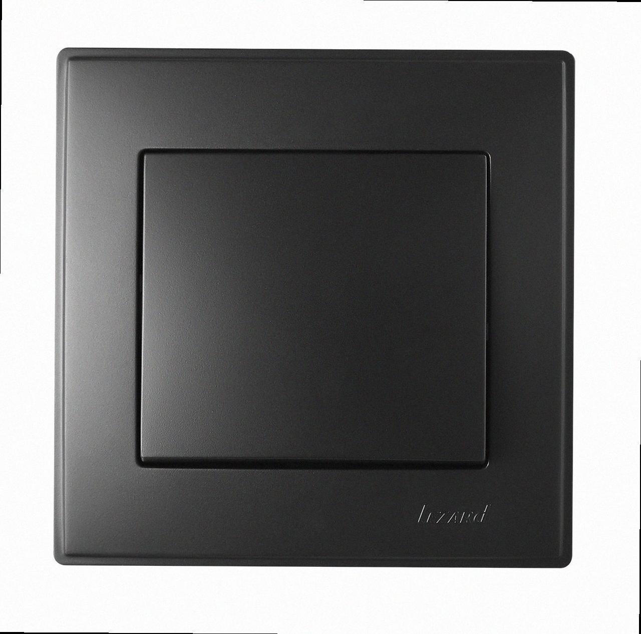 Вимикач Lesya антрацит 705-4242-100 LEZARD, фото 1