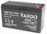 Акумулятор 12V 7.2AH (V-117509) 117509 VARGO