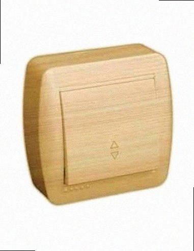 Прохідний Вимикач Demet клен 711-4700-105 LEZARD, фото 1