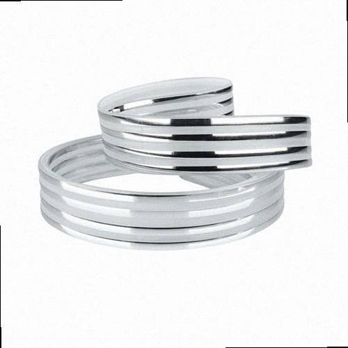 Стрічка Декоративна DS-S530-08-4S до світильника SML-S21-90-DIY(4 срібло смужки) 00-00020777, фото 1