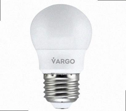 Лампа LED G45 7W E27 665lm 6000K (V-117969) 117969 VARGO