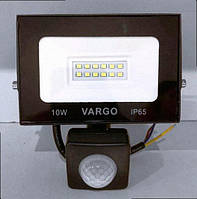 Прожектор LED з датчиком руху 10W 220V 6500K (V-330310) 330310 VARGO