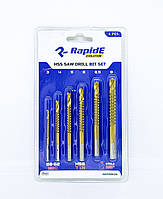 Набір фрезерних свердел RapidE 6шт (3,4,5,6,6.5,8)