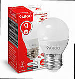 Лампа LED G45 9W E27 4000K 111145 VARGO, фото 3