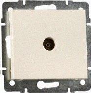 TV Розетка кінцева Rain крем (без рамки) 703-0388-130 LEZARD, фото 1