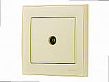 TV Розетка кінцева Rain крем (без рамки) 703-0388-130 LEZARD, фото 4