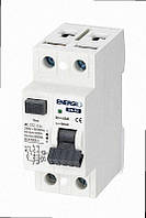 Пристрій вимкнення захисного EN-RE 2P 40А 30 мА тип AC EN-RE-240-30 ENERGIO
