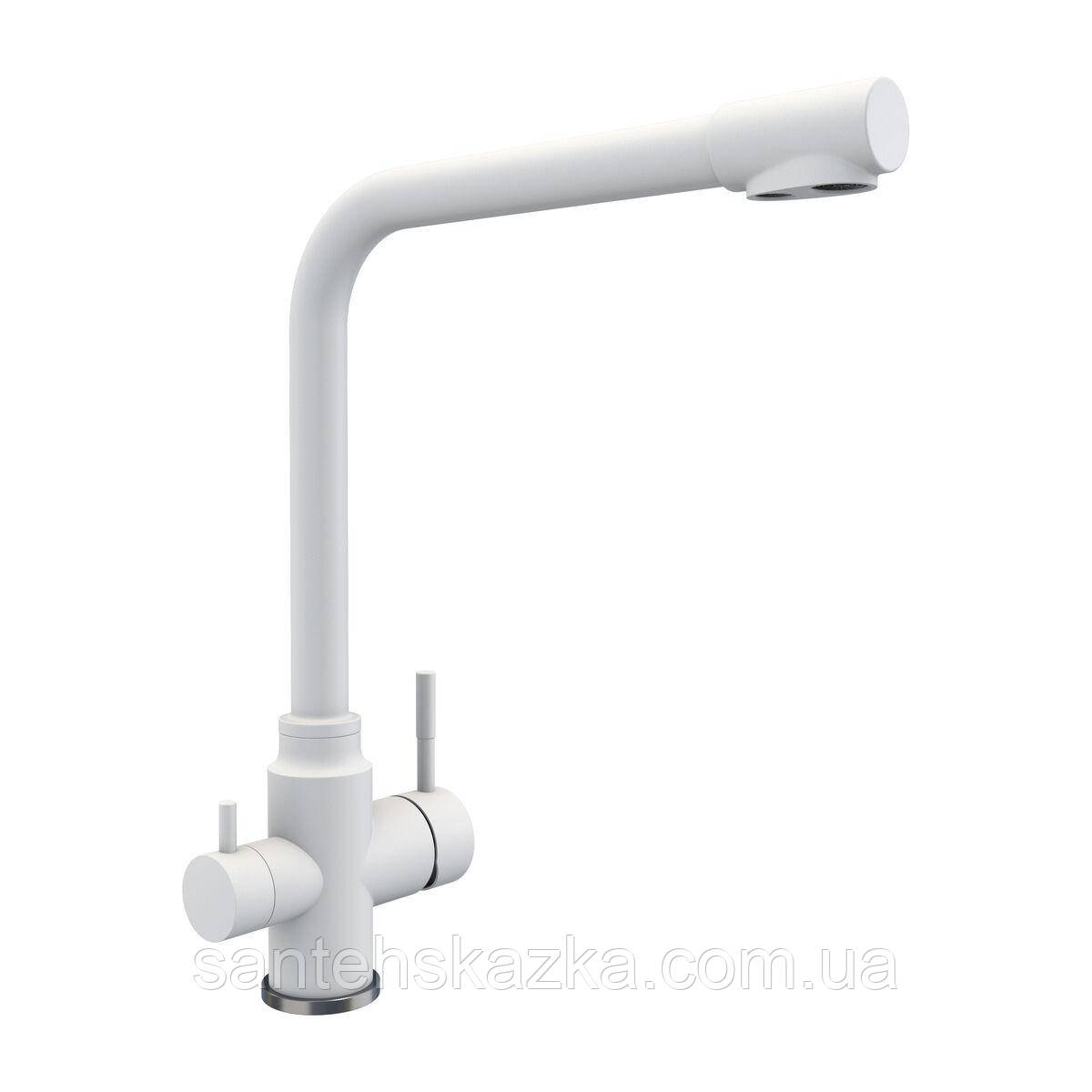 Змішувач під фільтр Platinum KT 8201 (8626) Білосніжний, фото 1