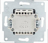 Потрійний Вимикач Шеффілд Грей VESNA 742-3488-109 LEZARD, фото 4