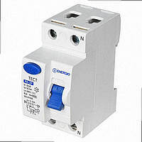 Пристрій вимкнення захисного RE 2P 63А 30 мА тип AC RE-263 ENERGIO