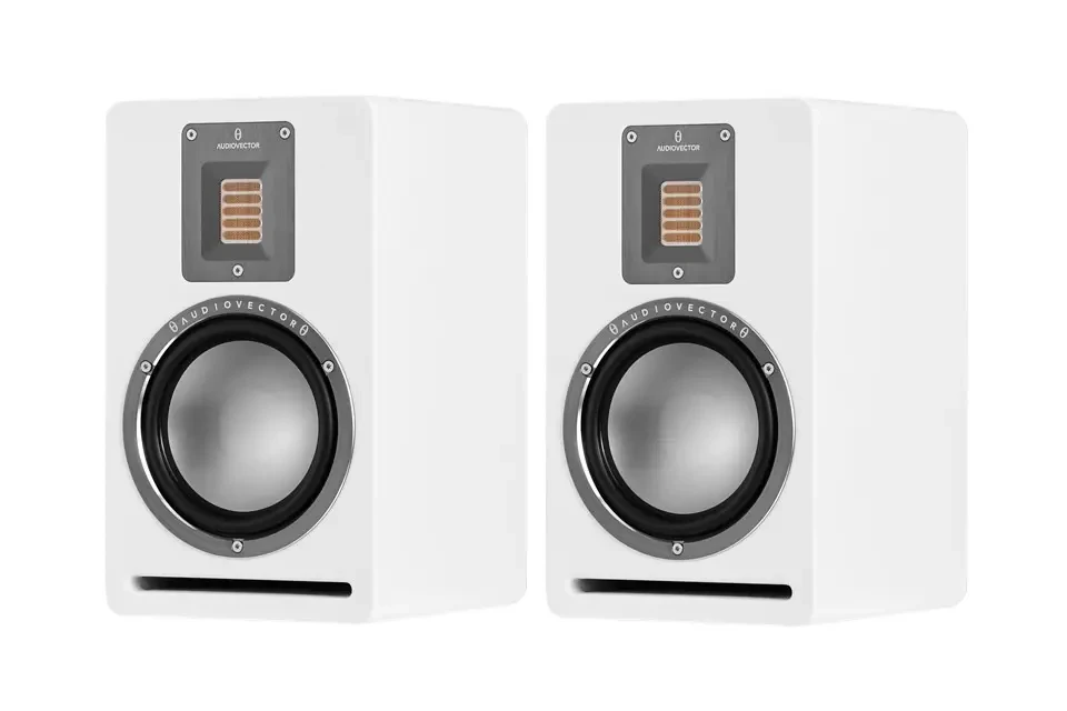 Полочна акустична система Audiovector QR 1 White Silk. Двосмугова акустика Audiovector QR серії, фото 1