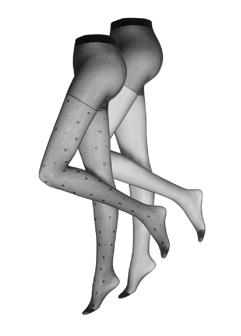 Комплект жіночих капронових колгот (2 пари) 20 ДЕН