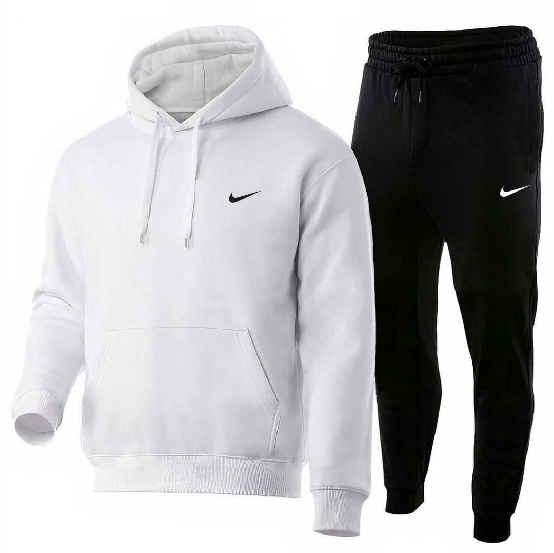 Спортивний костюм чоловічий Nike демісезонний весняний весняний осінній найк чорно-білий