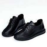 Мінімалістичні шкіряні кеди, фото 2