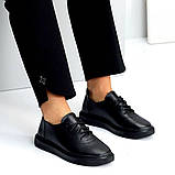 Мінімалістичні шкіряні кеди, фото 4