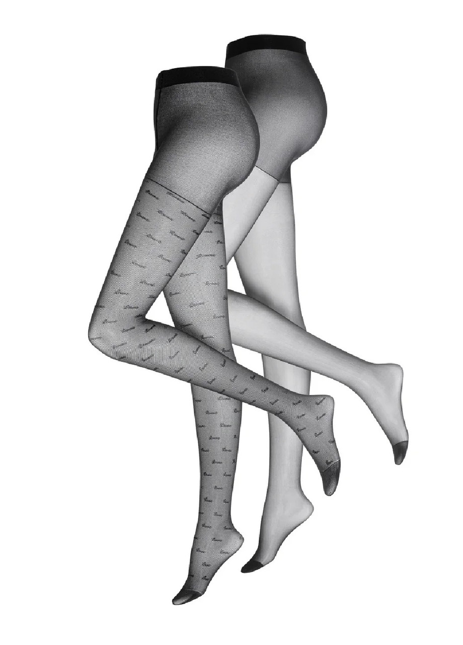 Комплект капронових жіночих колгот (2 пари) 20 ДЕН, фото 1