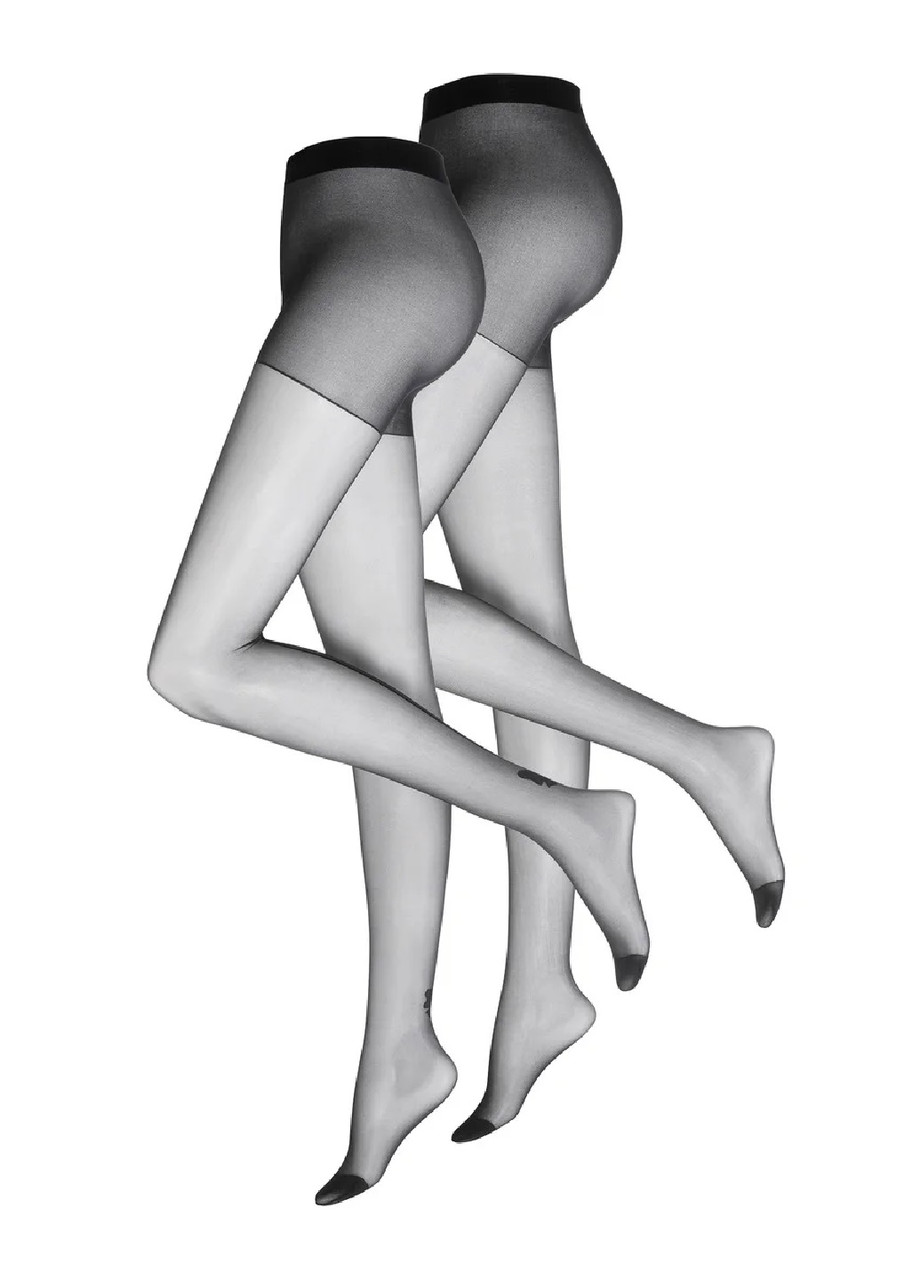 Комплект капронових колгот жіночих (2 пари) 20 ДЕН, фото 1