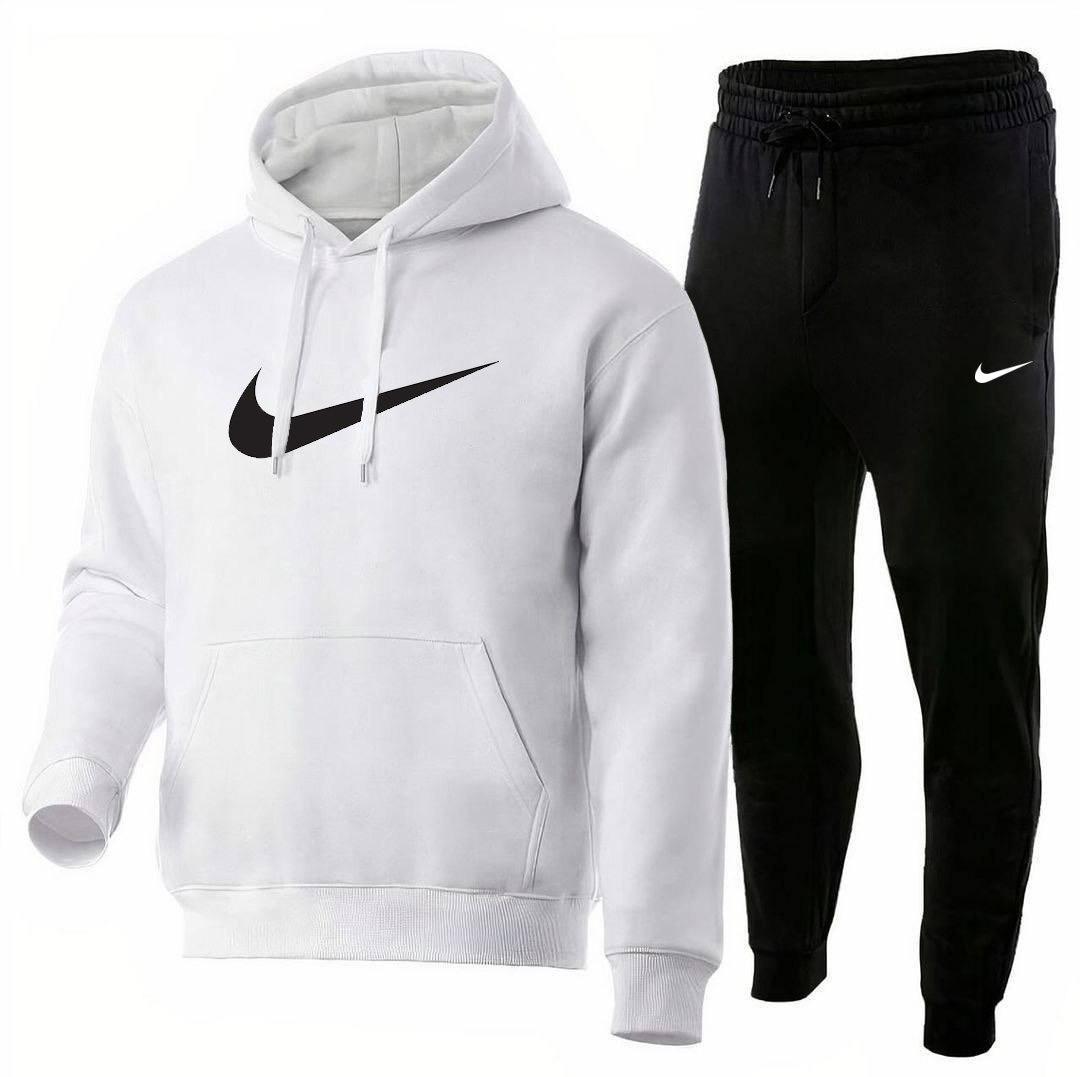 Спортивний костюм Nike чоловічий кофта і штани весняний осінній літній найк чорно-білий