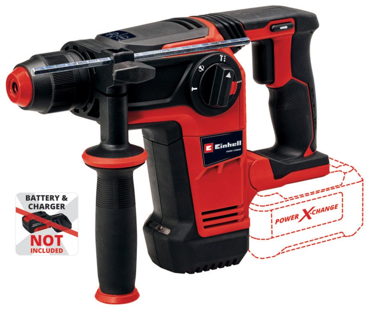 Перфоратор акумуляторний Einhell TP-HD 18/26 Li BL - Solo (4514265), фото 1