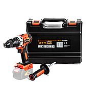 Потужний акумуляторний ударний шурупокрут GTM DSI18/80BL : без АКБ, 1800 об/хв, 80 Нм, безщітковий (3094)