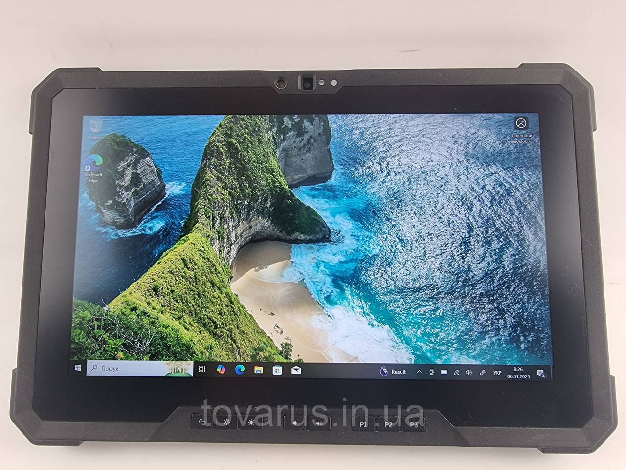 Захищений планшет Dell Latitude 7220 Rugged Extreme (i5-8365U 256Gb SSD), фото 1