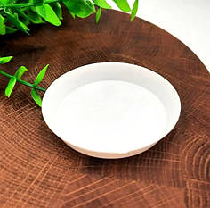 Тарілочка для бісеру та намистин, пластик, 7,2х6,2 см