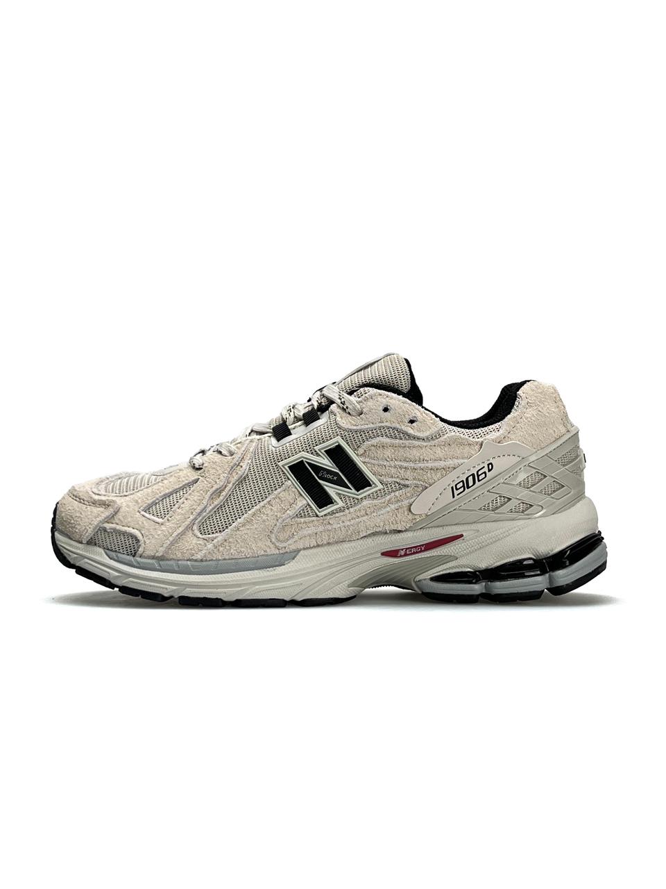 Чоловічі кросівки замша текстиль New Balance 1906D Beige, кеди чоловічі Нью Беланс бежеві 41