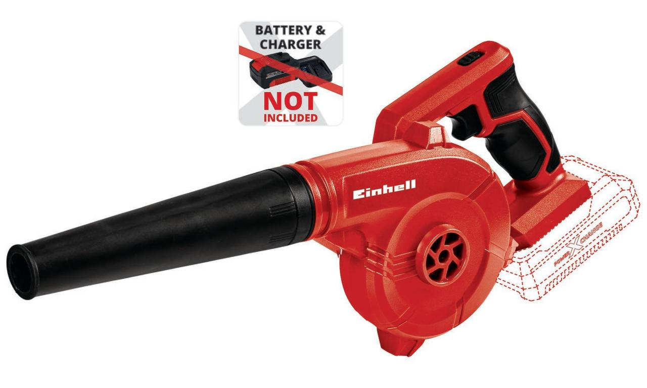 Повітродувка акумуляторна Einhell TE-CB 18/180 Li - Solo (3408001), фото 1