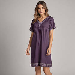 Жіноча нічна сорочка (Тонка)