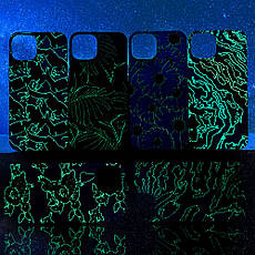 Чохол Lum Neon (світяться у темряві) iPhone 12 Pro Max Marble Sea Sand, фото 5