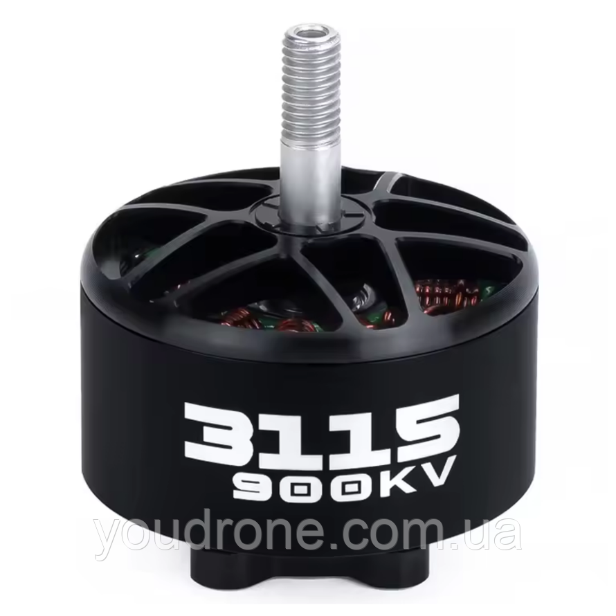 KLES 3115-900KV - безколекторний мотор для FPV з тягою 4.24 кг та потужністю 1620W / Двигун для FPV з діаметром вала 5.0 мм.