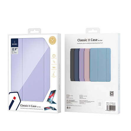 Чохол-книжка WIWU Classic II Case iPad 10.2&apos;&apos;/10.5&apos;&apos; Purple, фото 2