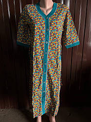 Халат жіночий з ґудзиком (52-60)