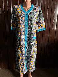 Халат жіночий з ґудзиком (52-60)