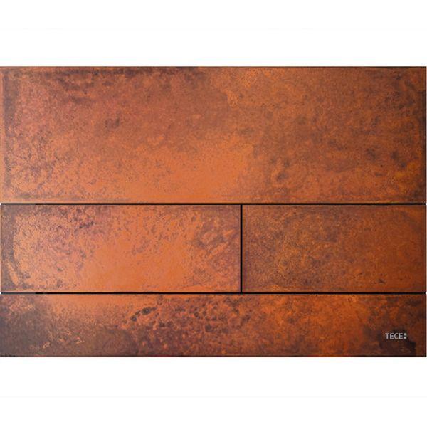 Кнопка зливу для інсталяції TECE подвійна Rusted Steel 194213 9240845, фото 1