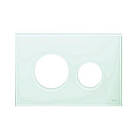Лицьова панель кнопки зливу TECE подвійна зелена 194266 9240670, фото 2
