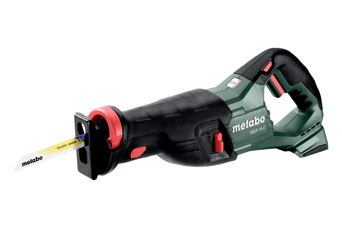 Акумуляторна шабельна пила 18V; metaBOX 165 L SSEP 18 LT (601616840)