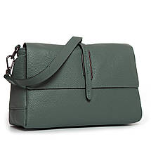 PODIUM Сумка Жіноча Класична шкіра ALEX RAI 99104 green, фото 2