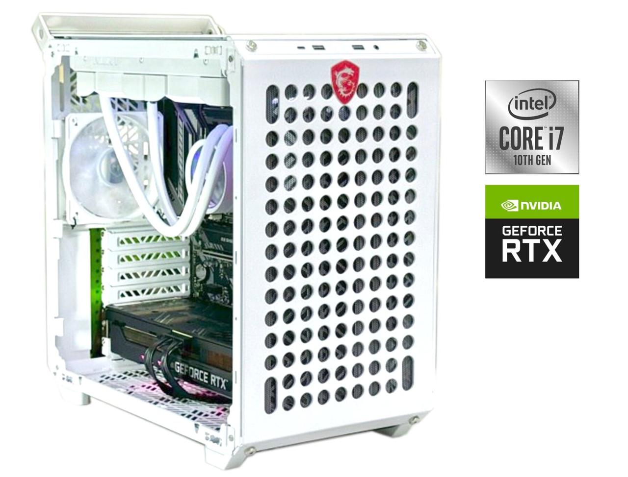 Новий ПК QUBE 500 Flatpack MT/ Core i7-10700KF/ 16 GB RAM/ 1000 GB SSD/ GeForce RTX 4070 12GB/ 550W