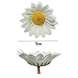 Штучні квіти букет білих ромашок, 34см, фото 4