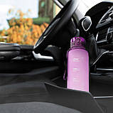 Пляшка для води спортивна 4FIZJO 1000 мл Pink (P-5905973403764), фото 7